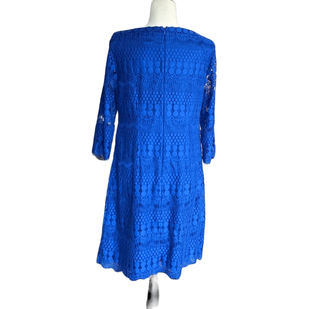 Jessica Howard Womens Lace Sheath Party Cocktail Dress Size 10 - Picture 4 of 10